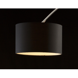 Prabangaus dizaino šviestuvas - toršeras, juodos spalvos, šiuolaikinio dizaino