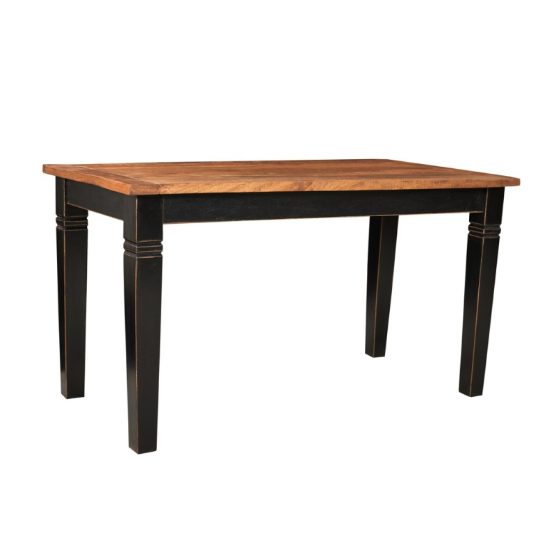CORSICA stiliaus stalas, sendinto stiliaus, medinis