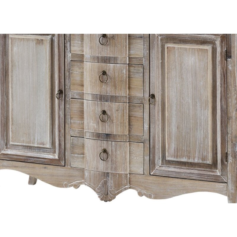 Komoda 08DB MERANO - 120x40x85 cm. Balintos tuopos medienos komoda, vaškuota.
