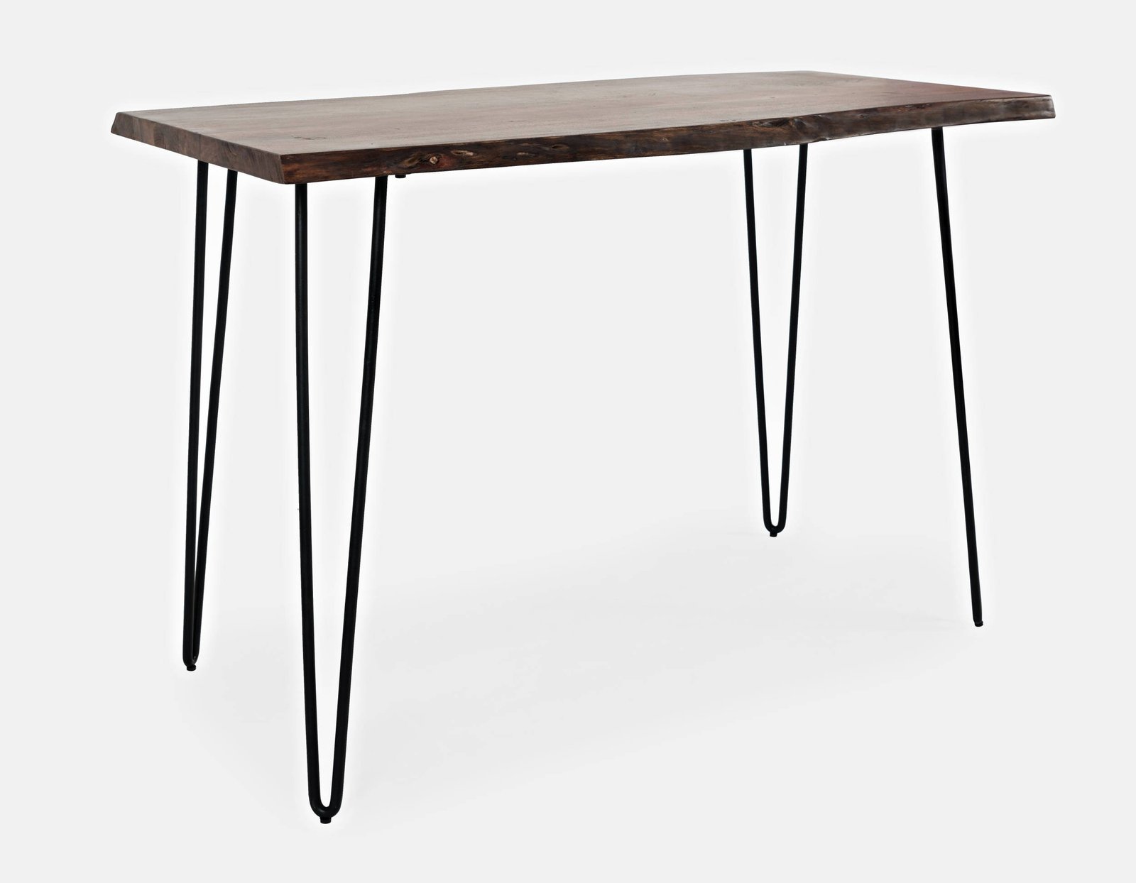 AVELLINO stiliaus baro stalas, 132 cm, rankų darbo