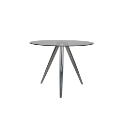 Modernaus dizaino stalas, apvalus, 100 cm 