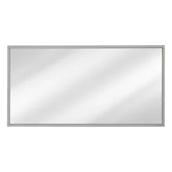 minimalistinis veidrodis, plonais rėmais, stačiakampis