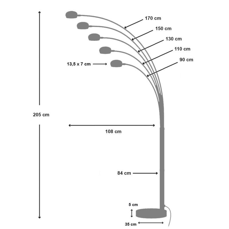 Toršeras 10 220  cm