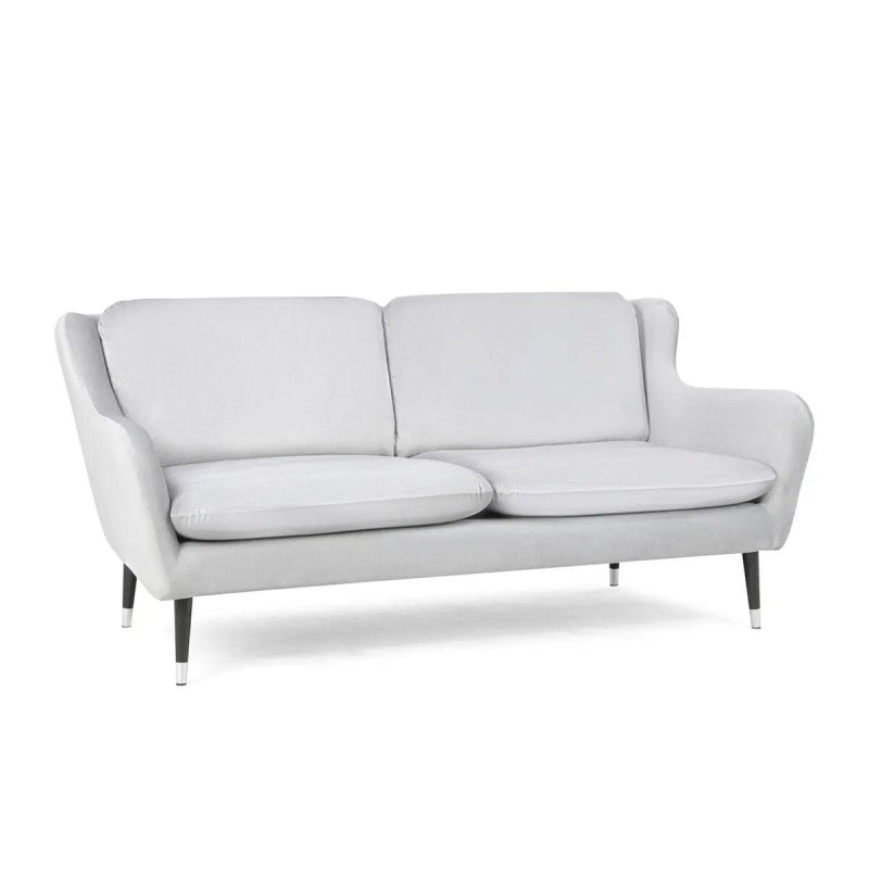 Sofa AFO, šviesiai pilka, 192x92x87 cm