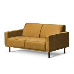 Sofa BAR, šviesiai ruda, 150x81x71 cm