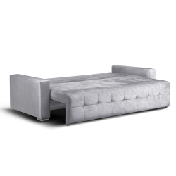 Sofa BASI, pilka, 232x100x75 cm