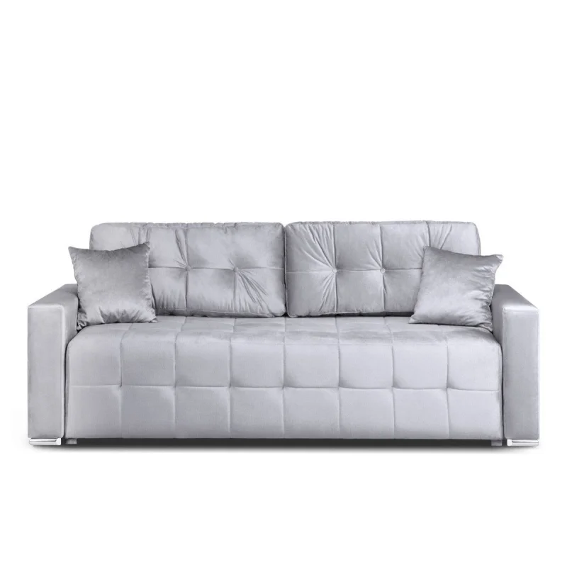 Sofa BASI, pilka, 232x100x75 cm