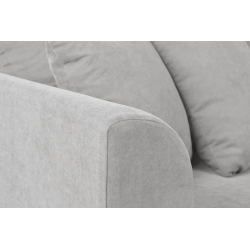 Sofa BRYO, šviesiai pilka, 174x93x90 cm