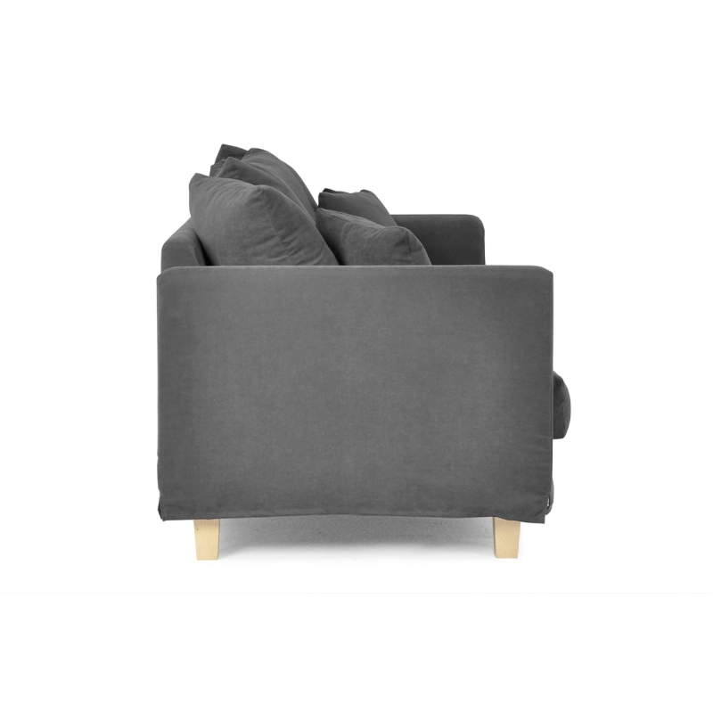 Sofa BRYO, tamsiai pilka, 174x93x90 cm