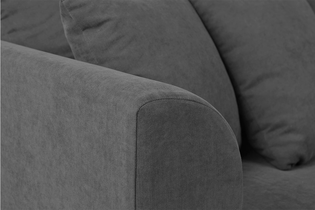 Sofa BRYO, tamsiai pilka, 174x93x90 cm