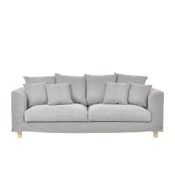 Sofa BRYO, šviesiai pilka, 215x93x90 cm
