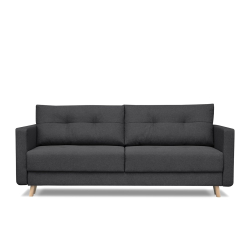Sofa CONCO, tamsiai pilka, 218x92x91 cm