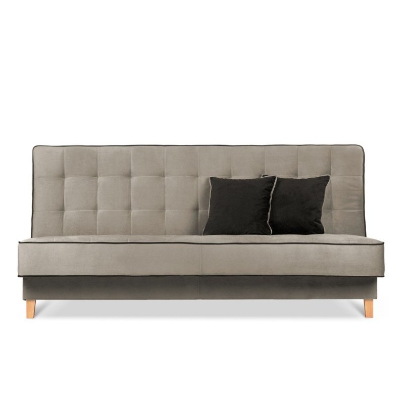 Sofa DOZ, smėlio/ruda, 198x93x85 cm