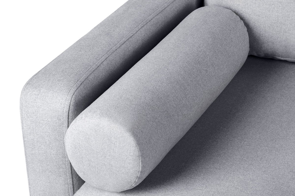 Sofa ERIS, pelenų, 230x100x80 cm