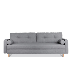 Sofa ERIS, tamsiai pilka, 230x100x80 cm