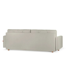 Sofa ERIS, smėlio, 230x100x80 cm
