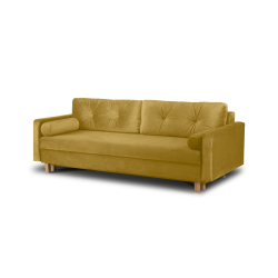 Sofa ERIS, šviesiai ruda, 230x100x80 cm