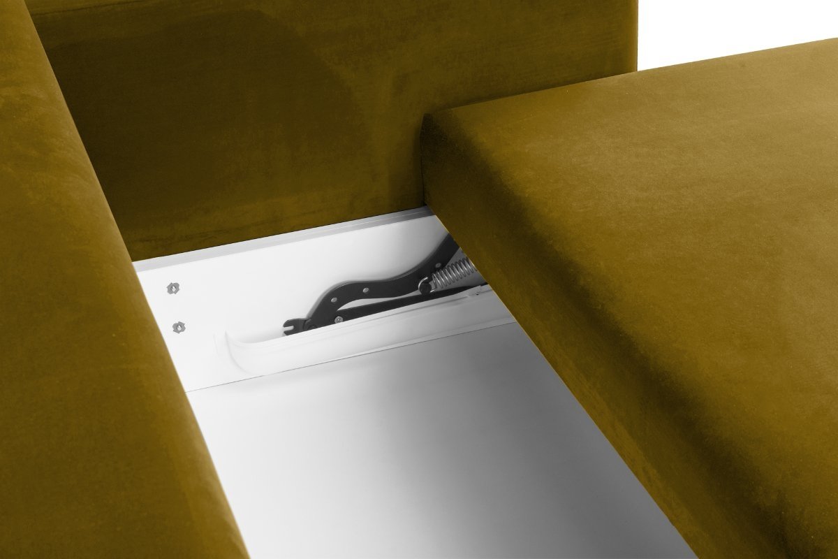 Sofa ERIS, šviesiai ruda, 230x100x80 cm