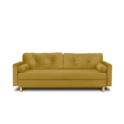 Sofa ERIS, šviesiai ruda, 230x100x80 cm