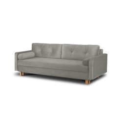 Sofa ERIS, šviesiai pilka, 230x100x80 cm