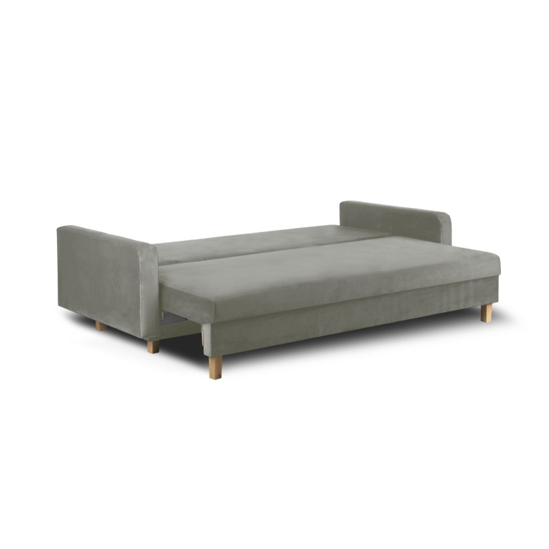 Sofa ERIS, šviesiai pilka, 230x100x80 cm