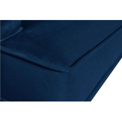 Sofa FALC, mėlyna, 204x93x91 cm