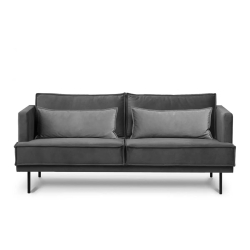 Sofa GANZ, pilka, 196x92x84 cm