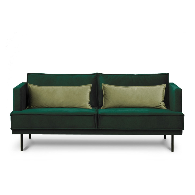 Sofa GANZ, žalia, 196x92x84 cm
