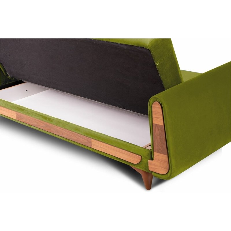 Sofa GUSTA, alyvuogių, 230x98x98 cm