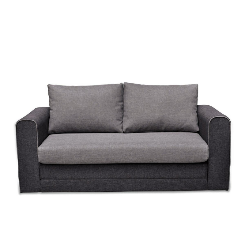 Sofa HINA, pilka, 161x72x77 cm