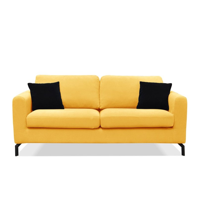 Sofa KAPA, geltona, 190x88x85 cm