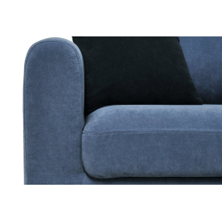 Sofa KAPA, mėlyna, 190x88x85 cm