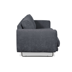Sofa MINU, tamsiai pilka, 172x96x88 cm