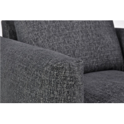 Sofa MINU, tamsiai pilka, 217x96x88 cm