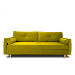Sofa NART, geltona, 230x100x80 cm