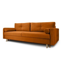 Sofa NART, oranžinė, 230x100x80 cm