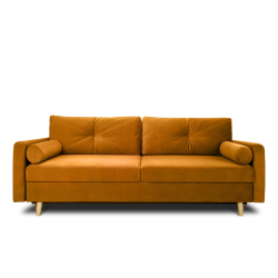Sofa NART, oranžinė, 230x100x80 cm