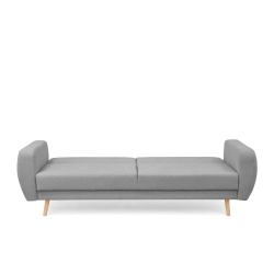 Sofa PIKU, pilka, 222x91x88 cm