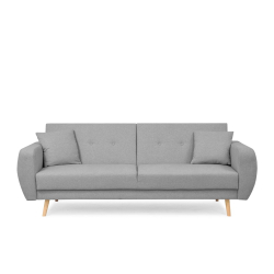 Sofa PIKU, pilka, 222x91x88 cm