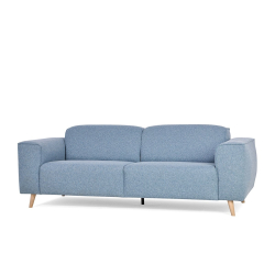 Sofa PONTI, mėlyna, 255x96x88 cm