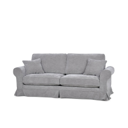 Sofa PURRI, pilka, 227x90x98 cm