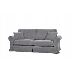 Sofa PURRI, tamsiai pilka, 227x90x98 cm