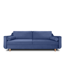 Sofa SATE, mėlyna, 230x100x80 cm