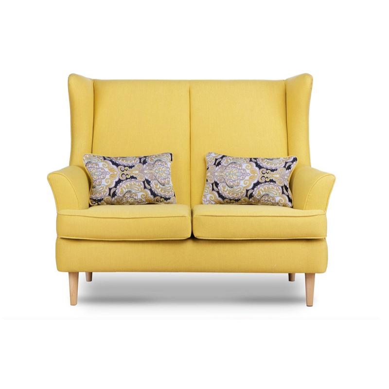 Sofa STRAL, geltona, 136x96x106 cm