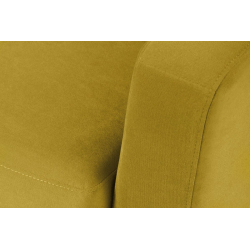 Fotelis TAGO, geltonas, 86x88x80 cm