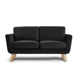 Sofa TAGO, juoda, 154x88x80 cm