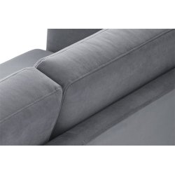 Sofa TAGO, pilka, 154x88x80 cm
