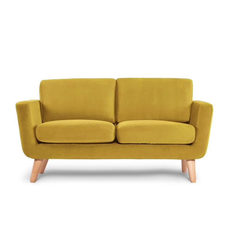 Sofa TAGO, geltona, 154x88x80 cm