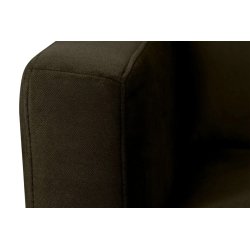 Minkštas kampas TAGO, rudas, kairinis/dešininis, 220x181x80 cm