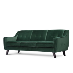 Sofa TERO, žalia, 206x89x81 cm